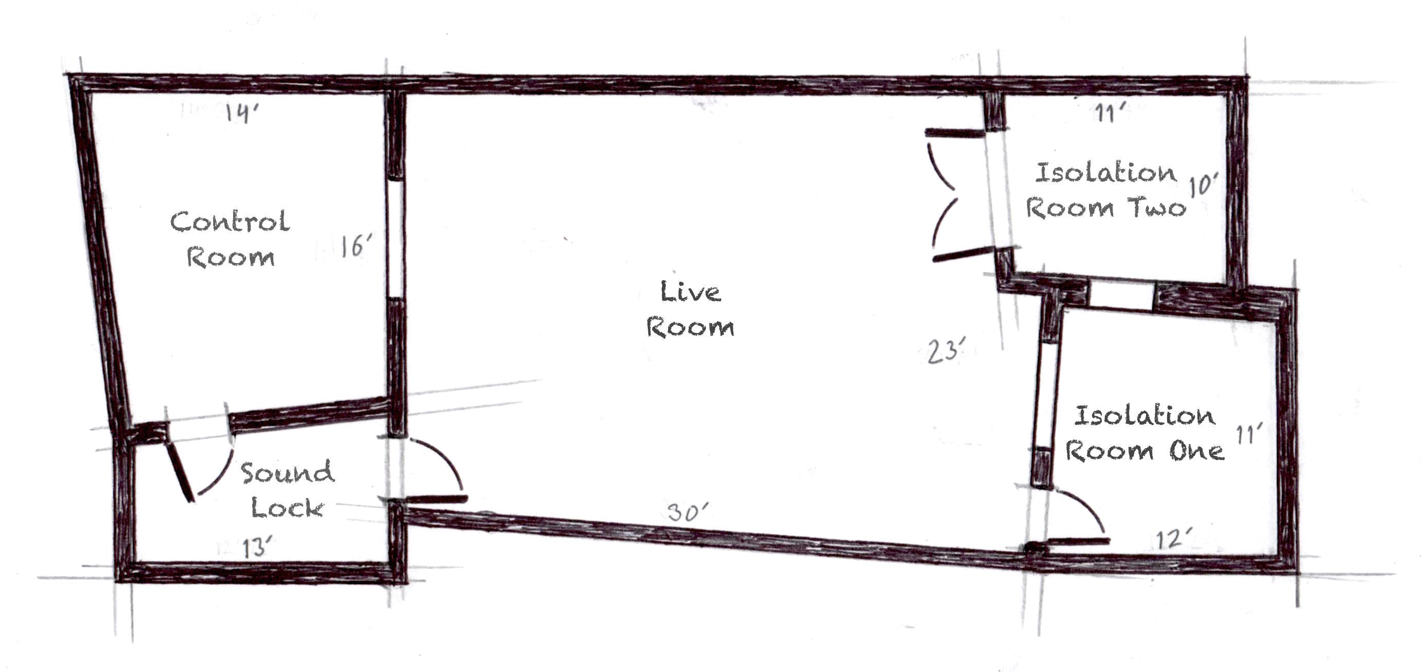 Old House Studio Map